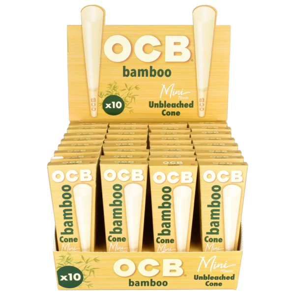 OCB Cones Bamboo Mini 10pk