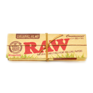 Raw Organic Hemp Connoisseur 1.25 + tips