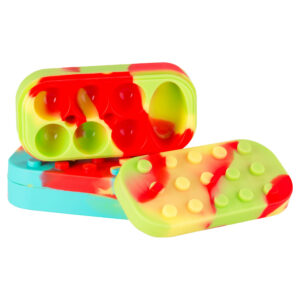 Large Silicone Lego Container w/ Dividers