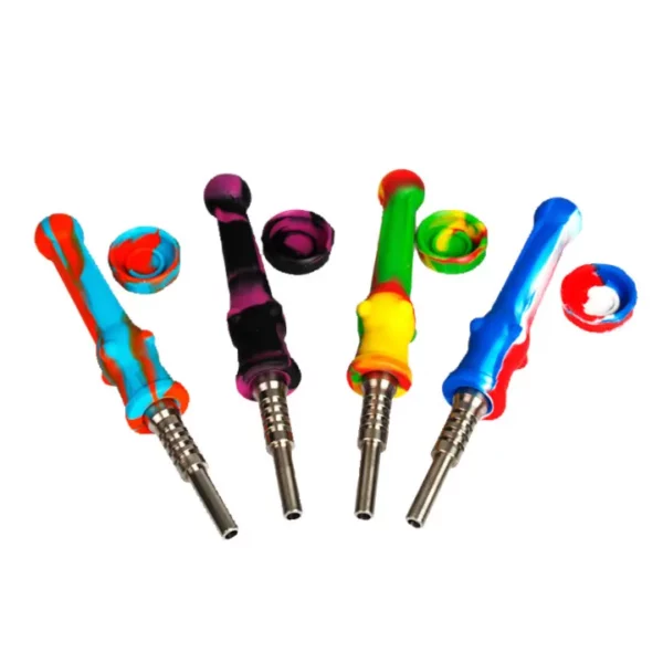Silicone Nectar Collector w/ Titanium Tip