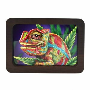 V Syndicate Small 3D High Def Wood Rolling Tray