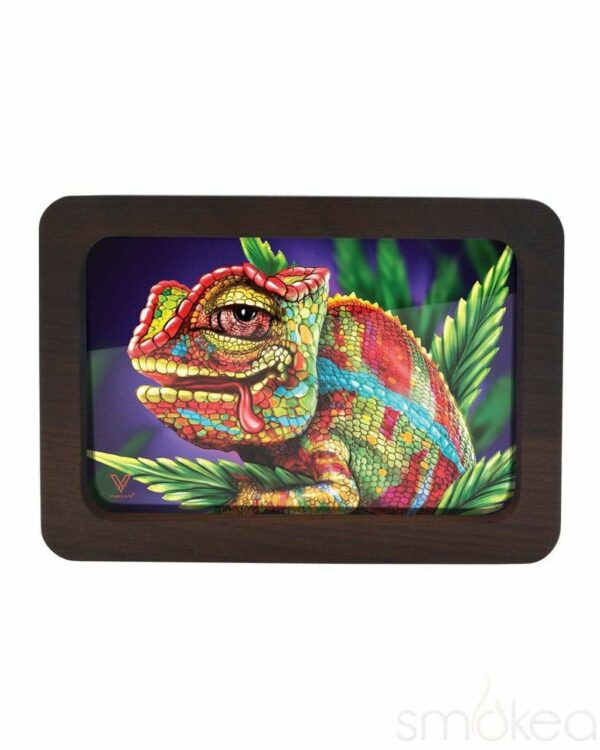 V Syndicate Small 3D High Def Wood Rolling Tray