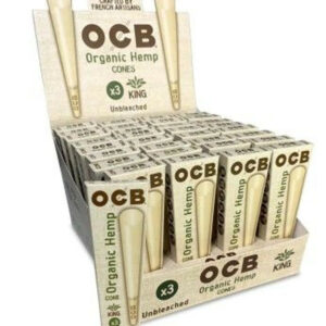OCB Cones Hemp King 3pk
