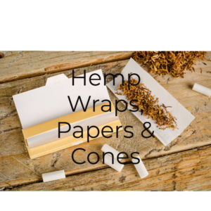 Hemp Wraps, Non-Tobacco Wraps, Papers & Cones