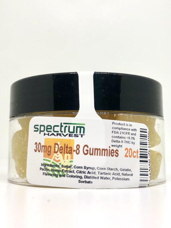 Spectrum Harvest Delta 8 Gummies 30mg 20ct