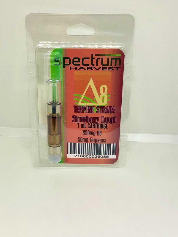 Spectrum Harvest Delta 8 1000mg Cartridge Strawberry Cough