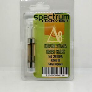 Spectrum Harvest Delta 8 1000mg Cartridge Green Crack