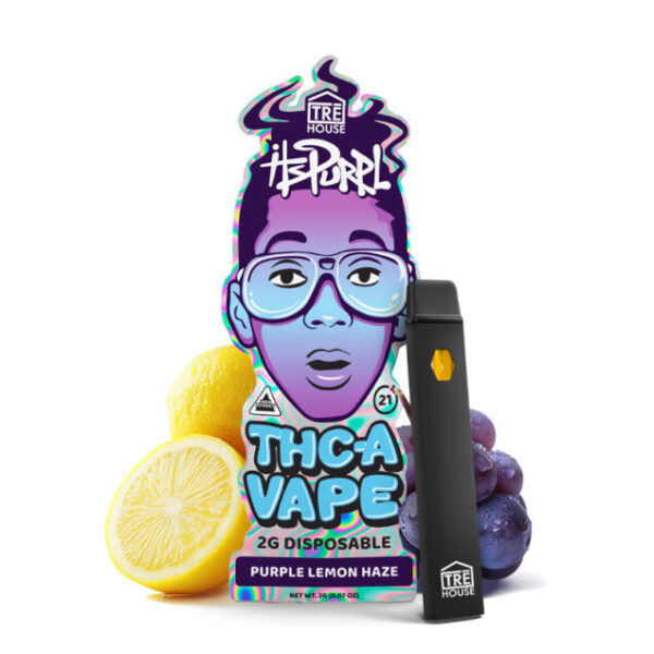 Tre House THCa ITs Purpl Disposable THC Vape Pen